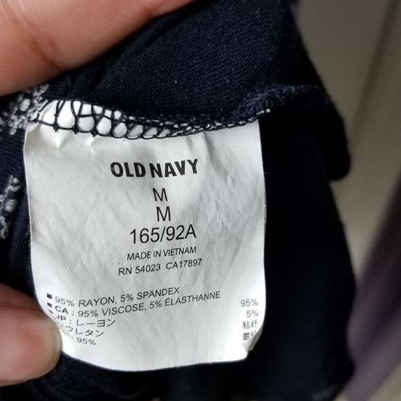 Old Navy V-neck Knee Length Dress - Navy - Picture 4 of 5